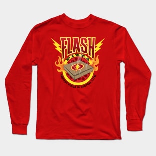 Flash Pizza Long Sleeve T-Shirt